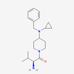 (S)-2-Amino-1-[4-(benzyl-cyclopropyl-amino)-piperidin-1-yl]-3-methyl-butan-1-one