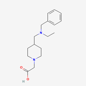 {4-[(Benzyl-ethyl-amino)-methyl]-piperidin-1-yl}-acetic acid