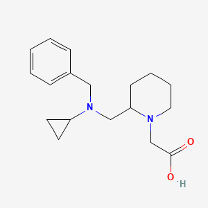 {2-[(Benzyl-cyclopropyl-amino)-methyl]-piperidin-1-yl}-acetic acid