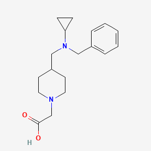 {4-[(Benzyl-cyclopropyl-amino)-methyl]-piperidin-1-yl}-acetic acid