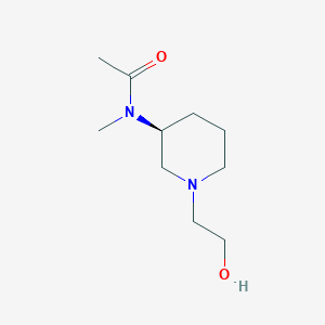 N-[(S)-1-(2-Hydroxy-ethyl)-piperidin-3-yl]-N-methyl-acetamide