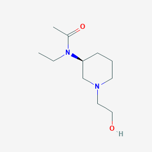 N-Ethyl-N-[(S)-1-(2-hydroxy-ethyl)-piperidin-3-yl]-acetamide