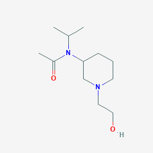 N-[1-(2-Hydroxy-ethyl)-piperidin-3-yl]-N-isopropyl-acetamide