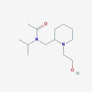 N-[1-(2-Hydroxy-ethyl)-piperidin-2-ylmethyl]-N-isopropyl-acetamide