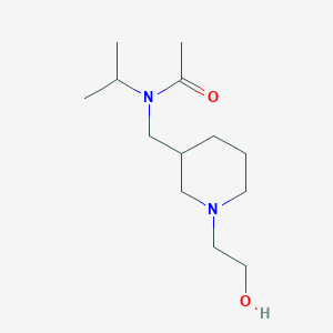 N-[1-(2-Hydroxy-ethyl)-piperidin-3-ylmethyl]-N-isopropyl-acetamide