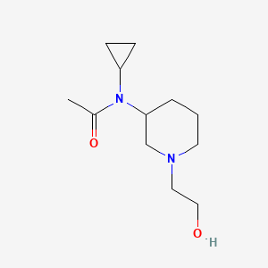 N-Cyclopropyl-N-[1-(2-hydroxy-ethyl)-piperidin-3-yl]-acetamide