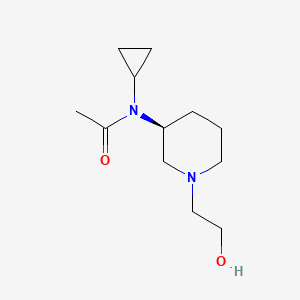 N-Cyclopropyl-N-[(S)-1-(2-hydroxy-ethyl)-piperidin-3-yl]-acetamide