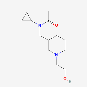 N-Cyclopropyl-N-[1-(2-hydroxy-ethyl)-piperidin-3-ylmethyl]-acetamide