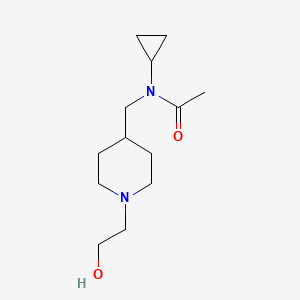 N-Cyclopropyl-N-[1-(2-hydroxy-ethyl)-piperidin-4-ylmethyl]-acetamide