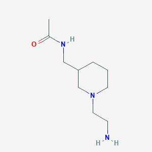 N-[1-(2-Amino-ethyl)-piperidin-3-ylmethyl]-acetamide