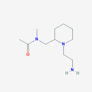 N-[1-(2-Amino-ethyl)-piperidin-2-ylmethyl]-N-methyl-acetamide