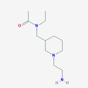 N-[1-(2-Amino-ethyl)-piperidin-3-ylmethyl]-N-ethyl-acetamide