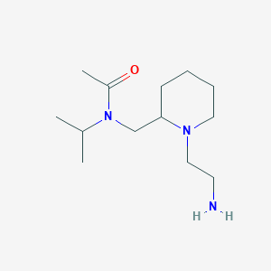 N-[1-(2-Amino-ethyl)-piperidin-2-ylmethyl]-N-isopropyl-acetamide