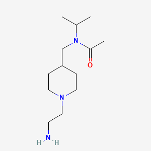 N-[1-(2-Amino-ethyl)-piperidin-4-ylmethyl]-N-isopropyl-acetamide