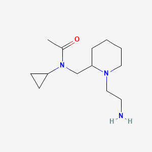 N-[1-(2-Amino-ethyl)-piperidin-2-ylmethyl]-N-cyclopropyl-acetamide