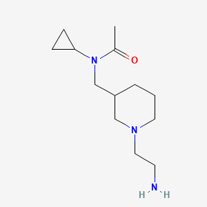 N-[1-(2-Amino-ethyl)-piperidin-3-ylmethyl]-N-cyclopropyl-acetamide