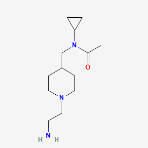 N-[1-(2-Amino-ethyl)-piperidin-4-ylmethyl]-N-cyclopropyl-acetamide