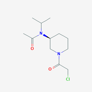 N-[(S)-1-(2-Chloro-acetyl)-piperidin-3-yl]-N-isopropyl-acetamide