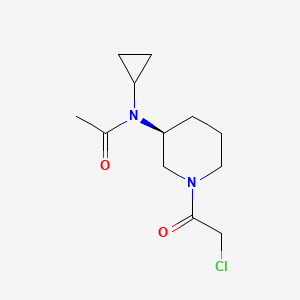 N-[(S)-1-(2-Chloro-acetyl)-piperidin-3-yl]-N-cyclopropyl-acetamide