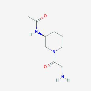 N-[(S)-1-(2-Amino-acetyl)-piperidin-3-yl]-acetamide