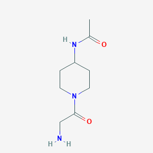 N-[1-(2-Amino-acetyl)-piperidin-4-yl]-acetamide