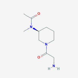 N-[(S)-1-(2-Amino-acetyl)-piperidin-3-yl]-N-methyl-acetamide