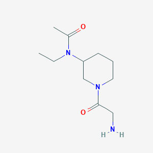 N-[1-(2-Amino-acetyl)-piperidin-3-yl]-N-ethyl-acetamide