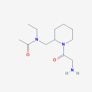 N-[1-(2-Amino-acetyl)-piperidin-2-ylmethyl]-N-ethyl-acetamide