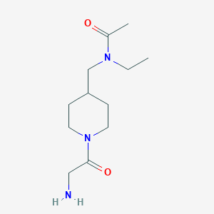 N-[1-(2-Amino-acetyl)-piperidin-4-ylmethyl]-N-ethyl-acetamide