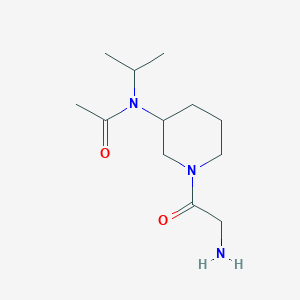 N-[1-(2-Amino-acetyl)-piperidin-3-yl]-N-isopropyl-acetamide