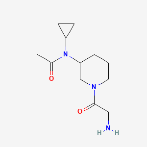 N-[1-(2-Amino-acetyl)-piperidin-3-yl]-N-cyclopropyl-acetamide