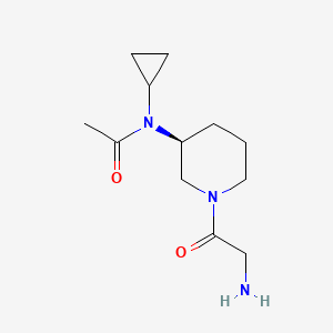 N-[(S)-1-(2-Amino-acetyl)-piperidin-3-yl]-N-cyclopropyl-acetamide