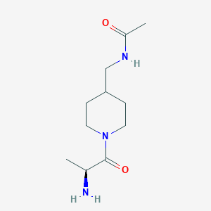 N-[1-((S)-2-Amino-propionyl)-piperidin-4-ylmethyl]-acetamide