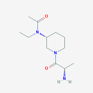 N-[(R)-1-((S)-2-Amino-propionyl)-piperidin-3-yl]-N-ethyl-acetamide