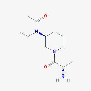 N-[(S)-1-((S)-2-Amino-propionyl)-piperidin-3-yl]-N-ethyl-acetamide