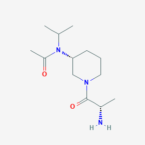 N-[(R)-1-((S)-2-Amino-propionyl)-piperidin-3-yl]-N-isopropyl-acetamide