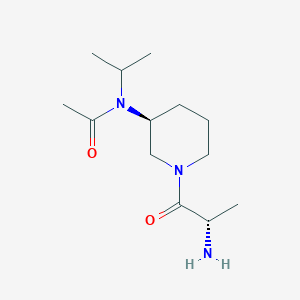 N-[(S)-1-((S)-2-Amino-propionyl)-piperidin-3-yl]-N-isopropyl-acetamide