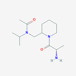 N-[1-((S)-2-Amino-propionyl)-piperidin-2-ylmethyl]-N-isopropyl-acetamide