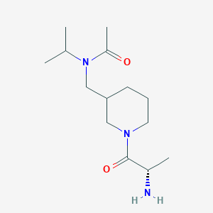 N-[1-((S)-2-Amino-propionyl)-piperidin-3-ylmethyl]-N-isopropyl-acetamide