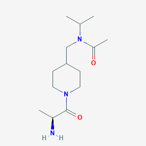 N-[1-((S)-2-Amino-propionyl)-piperidin-4-ylmethyl]-N-isopropyl-acetamide