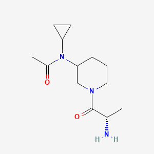 N-[1-((S)-2-Amino-propionyl)-piperidin-3-yl]-N-cyclopropyl-acetamide