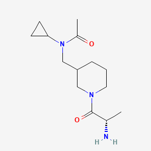 N-[1-((S)-2-Amino-propionyl)-piperidin-3-ylmethyl]-N-cyclopropyl-acetamide