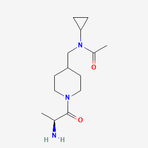 N-[1-((S)-2-Amino-propionyl)-piperidin-4-ylmethyl]-N-cyclopropyl-acetamide