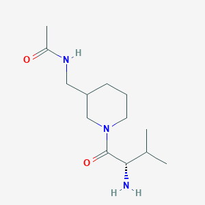 N-[1-((S)-2-Amino-3-methyl-butyryl)-piperidin-3-ylmethyl]-acetamide