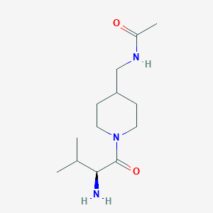 N-[1-((S)-2-Amino-3-methyl-butyryl)-piperidin-4-ylmethyl]-acetamide