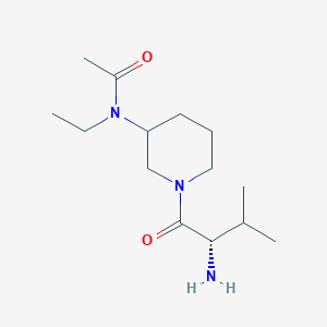 N-[1-((S)-2-Amino-3-methyl-butyryl)-piperidin-3-yl]-N-ethyl-acetamide