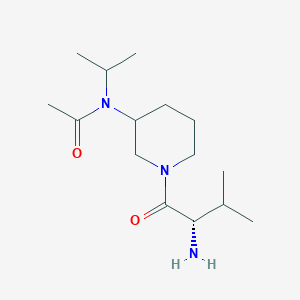 N-[1-((S)-2-Amino-3-methyl-butyryl)-piperidin-3-yl]-N-isopropyl-acetamide