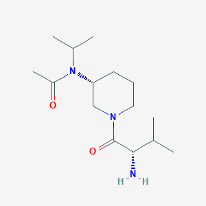 N-[(R)-1-((S)-2-Amino-3-methyl-butyryl)-piperidin-3-yl]-N-isopropyl-acetamide