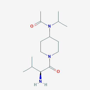 N-[1-((S)-2-Amino-3-methyl-butyryl)-piperidin-4-yl]-N-isopropyl-acetamide