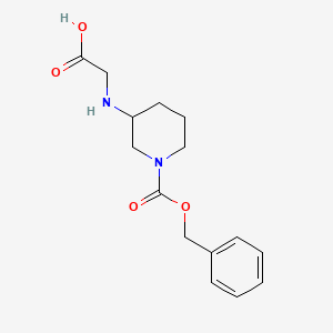 3-(Carboxymethyl-amino)-piperidine-1-carboxylic acid benzyl ester